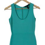 BCBGMAXAZRIA  Gisela Mini Bodycon Bandage Dress Womens S Aqua Sleeveless Y2K Photo 3