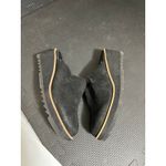 Eileen Fisher  Loti‎ Tumbled Nubuck Wedge Mule in Black Women's Size 5.5 Photo 4