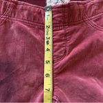 We The Free  Penny Pull On Red/Pink Corduroy Flare Pants Size 25 Photo 5