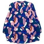 FatFace Evenlyn Abstract Button Blouse Womens L Boho Hippie Art To Wear Artsy Photo 1