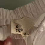 white linen pants Size M Photo 2