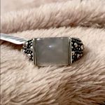 Sterling Silver MICHAEL DAWKINS Starry Night Mother of Pearl  925 Ring Sz 9 Photo 1