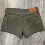 Levi's  Olive Women's Jean Shorts Photo 1