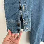 J.Crew  workwear shirt dress denim 100% cotton style 78958 size 4 Photo 2