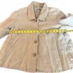 Valerie Stevens Vintage Valerie Steven’s Beige/Tan Linen Jacket Size Small Photo 2