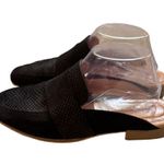 Free People  Black At Ease Mule Size 40 Snakeskin Print Suede Size 40 US 10 Black Photo 11