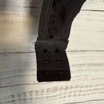 Allegra K  Black Lace Long Sleeve Bodysuit Photo 2