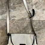 Marc by Marc Jacobs , Mini “New Q Perf Natasha’ Crossbody Bag in Leche Ivory Photo 0