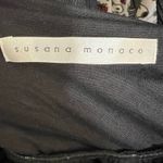 Susana Monaco  Black Wide Leg Palazzo Pants Elastic Waist Tie Front XL Photo 6