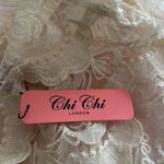 Chi Chi London  Gilded Grace Lace Dress NWT Photo 12