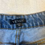 Venus Light Blue Denim Shorts rhinestone decoration Size 10 Photo 1