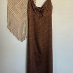 Cheetah maxi dress Brown Photo 1