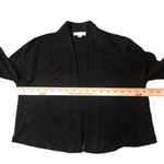 Calvin Klein Dressy Jacket Womens L Used Black Sparkle Photo 12