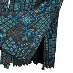 Vintage Y2K Babydoll Top Bell Sleeve Dainty Floral Goth WhimsiGoth Grunge Size M Black Size M Photo 3