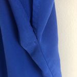 Cynthia Steffe Gathered Top Blue Polyester Size XS Photo 5