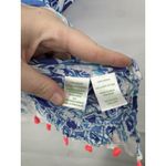 Lilly Pulitzer Sydney Caftan Women Small/Medium Blue Elephant Preppy Tropical Photo 4