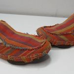 Tony Lama  Slip On Multicolored Distress Canvas Shoes Boho Cowgirl 7.5B Women’s Photo 1