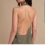 Tobi  Olive Green Halter Dress Photo 1