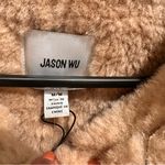 Jason Wu NWT Double Sided Zip Up Bomber Vest Black Size M Photo 1