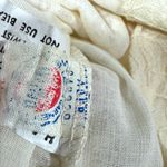 Vintage 1 Park Ave Cream Lace Coquette Union Made Button Down Shirt Size XL Photo 11