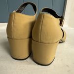 Vintage Luce B. For Calico Allowance beige Tan d’orsay stacked pumps size 8.5N Photo 3