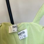 House Of CB House of CB Cate Lime Ruched Mesh Mini Dress NWOT Size XL Photo 4