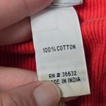 Vintage Ali Miles 90s Red Ribbed Beaded Tropical Crop Top MP Beach Vacation Size undefined Photo 6