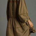 Anthropologie  Pilcro Mock-Neck Swing Mini Dress, Size L Photo 6