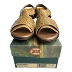SAS Reptile Print Size 10.5 N Low Heel Comfort Open Toe
Sandals Adj Straps Tan Photo 8