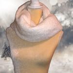 Sonoma  brand cream long winter scarf Photo 1