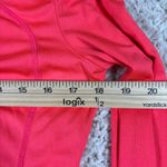Athleta Long Sleeve V Neck Workout Top Coral Pink Athletic Shirt Women's Size S Photo 7