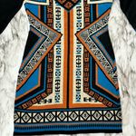 Flying Tomato  Women’s Sz M Southwestern Cowgirl Sweater Dress Art To Wear Aztec Photo 6