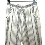 Anthropologie Women’s Essential Beach Pants Black/Cream Size Small Petite Photo 4