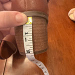 Brioso‎ NEW Verandah Leather Block Heel Sandals Brown Size 8 Photo 11