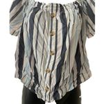 Arizona Jeans Arizona Jean Company 2x off shoulder crop top blouse Photo 2