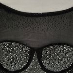 Sexy Sheer Rhinestones Long Sleeve Clubwear Party Evening Cocktail Dress XXL Black Photo 3