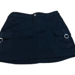 Wild Fable Women's Black Mid-Rise Chino Cargo Mini Skirt - Size 6 - NWT Photo 0