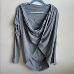 Lululemon Heathered Grey Iconic Wrap Long Sleeve *6* Photo 6