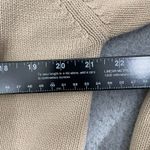 VTG Yarnworks Cardigan Women M Tan Cable Knit Gold Button Preppy Sweater Size M Photo 7