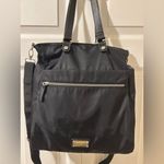 Madden Girl Black Convertible Nylon Tote Photo 3