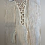 Walter Baker NWT  Acapulco Kaftan Swim Party Cover-up Dress in Ivory One Size Photo 6