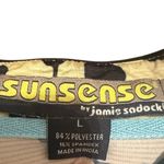 Jamie Sadock Womens Sunsense Long Sleeve Panther Mock Golf Top, Large Black Photo 3