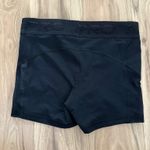 Nike  Black Mid Rise Black Pro 3" Spandex Shorts Photo 3