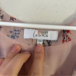 Louna Pink Elizabeth Dress Midi Floral Wedding Guest Formal Spring Ruffle Large Photo 3