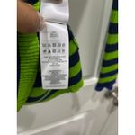 Victoria Beckham Striped Turtleneck Wool Pullover In Light Green Sz US 0 Photo 5