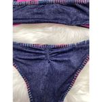 PilyQ New. Cayman stitched reversible bikini set. S-top/M-bottom Photo 12