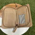 Madison West Tan ‎ Crossbody Purse Wallet With Bow Photo 9