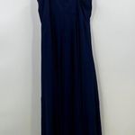 Lulus All About Love Navy Blue Maxi Dress Size Large Photo 7