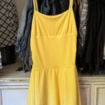 SheIn Yellow Tank Top Dress Photo 0