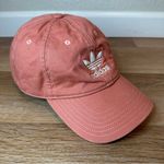 Adidas NWOT  Women's Coral Embroidered Adjustable Baseball Cap Hat Photo 4